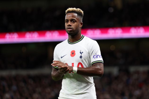 Ryan Sessegnon of Tottenham Hotspur during the Premier League match between Tottenham Hotspur and Liverpool FC at Tottenham Hotspur Stadium on November 06, 2022 in London, England.