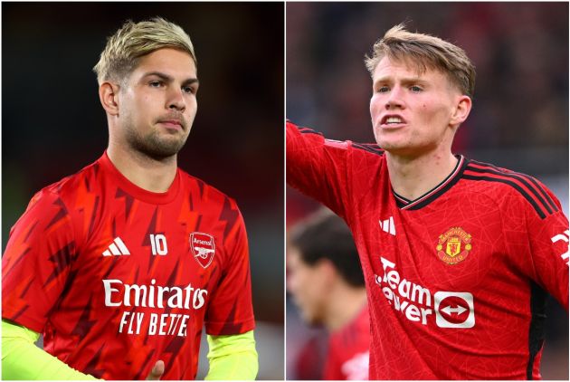 Emile Smith Rowe Scott McTominay