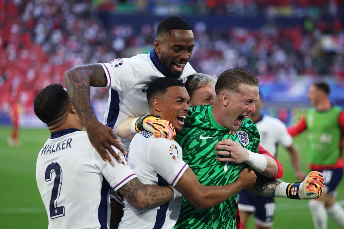 How Declan Rice helped England win the penalty shootout against Switzerland