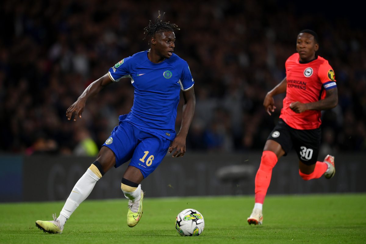 Lesley Ugochukwu in action for Chelsea