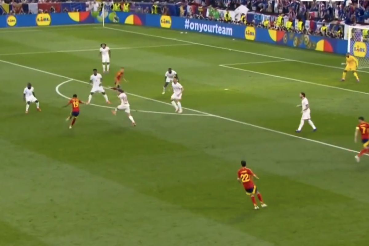 (Video) Lamine Yamal becomes youngest-ever EUROs goalscorer with stunner