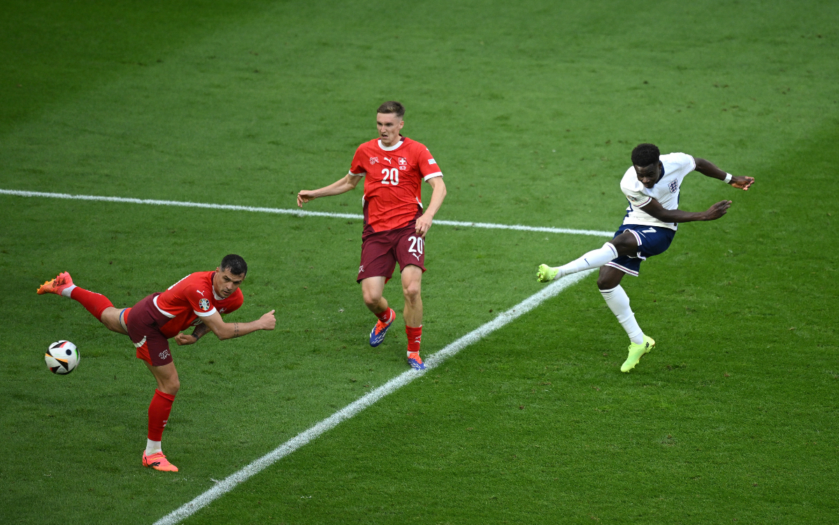 Video: England fans need to see alternative angle of Bukayo Saka’s goal