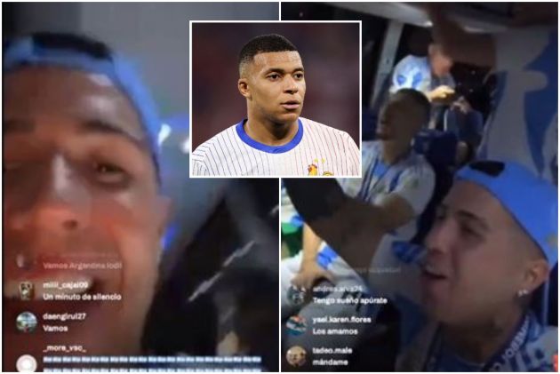 argentina chant fernandez mbappe