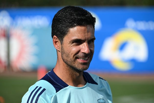 arteta arsenal us pre-season