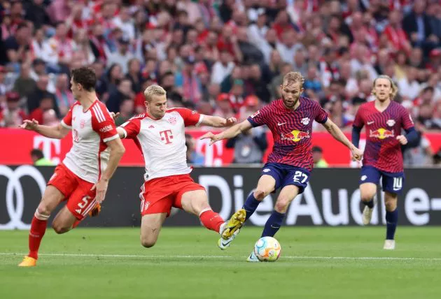 bayern vs rb leipzig matthijs de ligt