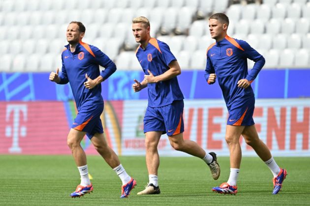 euros Netherlands training Matthijs de Ligt