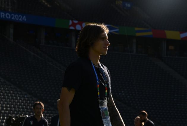 italy training riccardo calafiori