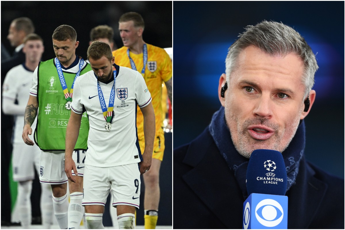 Jamie Carragher slams England stars who “didn’t turn up” at Euro 2024
