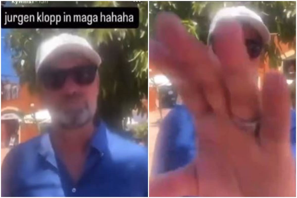 Video: Jurgen Klopp reacts as Man United fans taunt former Liverpool manager on holiday