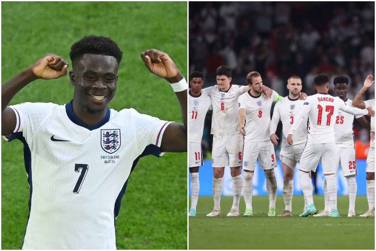 Man United star who’s not at Euro 2024 sends heartfelt message to Bukayo Saka after England win