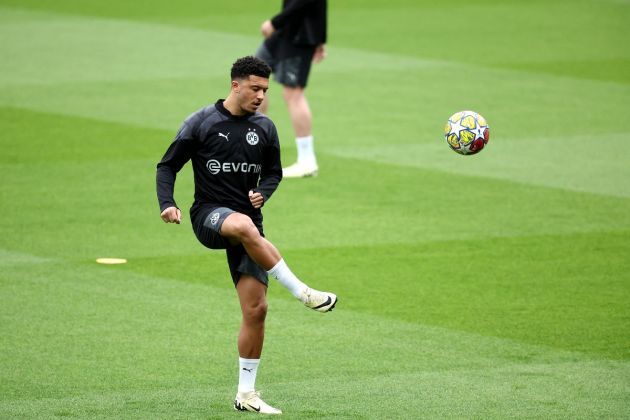 sancho in bvb training