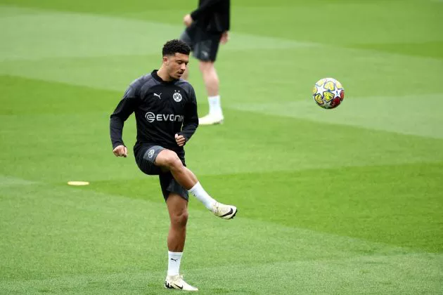 sancho in bvb training