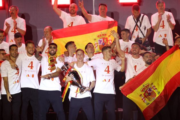 spain euro 2024 celebrations