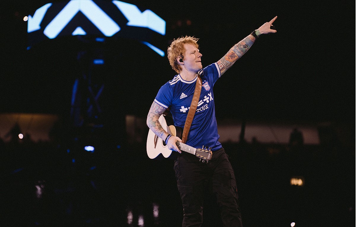  Ed Sheeran has acquired a minority stake in Ipswich Town