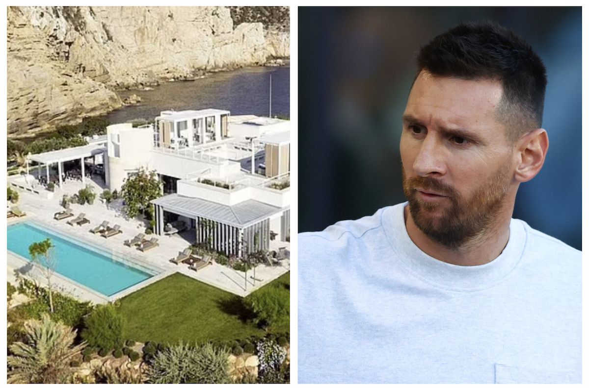 (Video) Lionel Messi’s £9.5 million mansion vandalised by climate activists