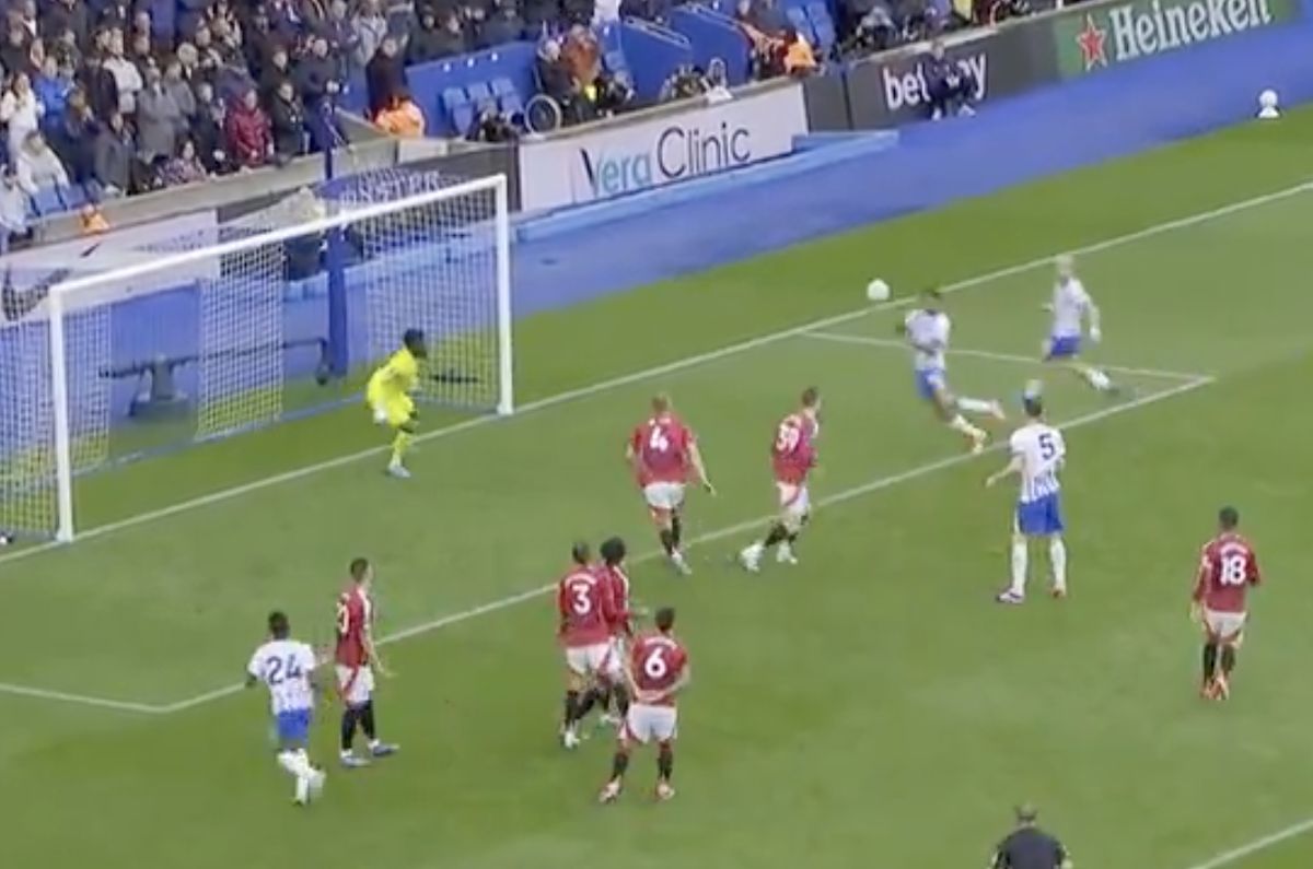 (Video) Joao Pedro silences Man United with 95th-minute winner