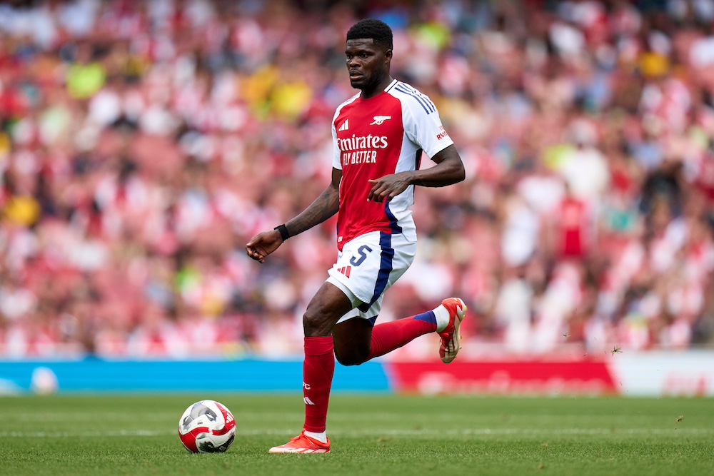 Thomas Partey will leave Arsenal as a free agent next summer.