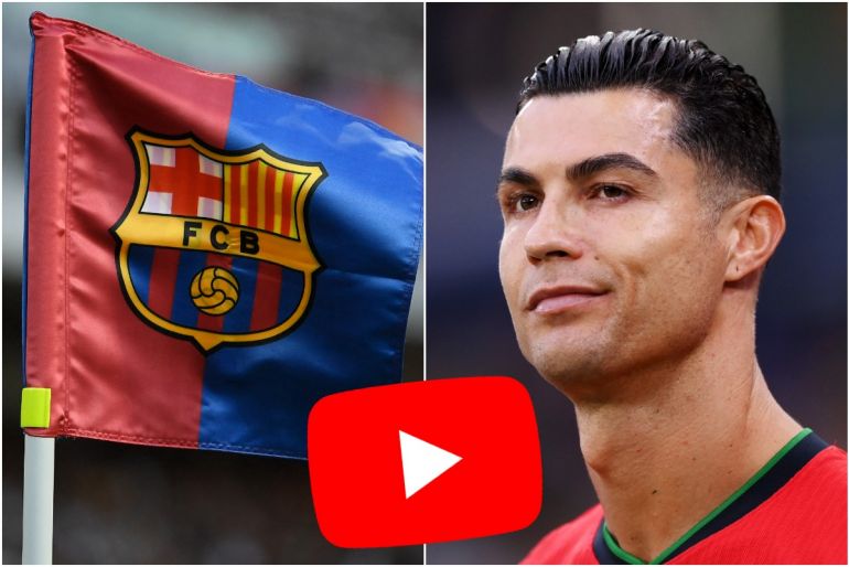 Cristiano Ronaldo more YouTube subscribers than Barcelona