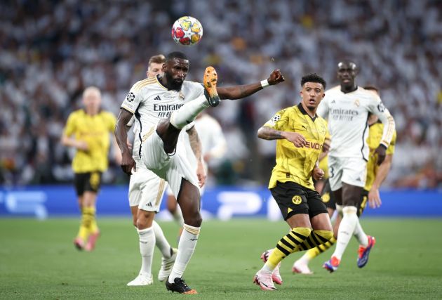 dortmund real madrid rudiger sancho