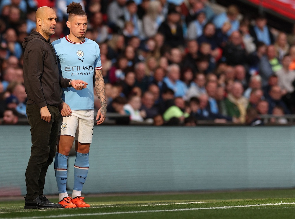 Pep Guardiola says Kalvin Phillips does have Man City future.