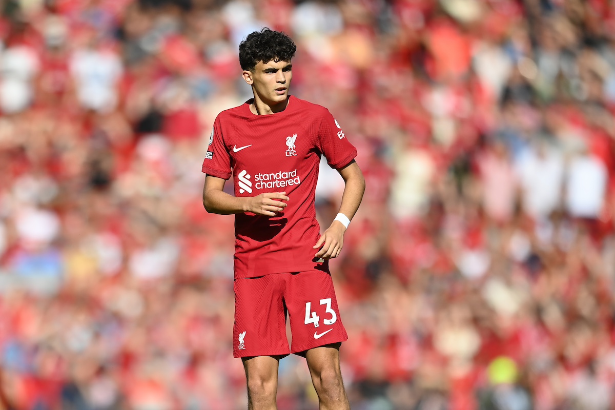 Valencia keen on Liverpool midfielder Stefan Bajcetic.