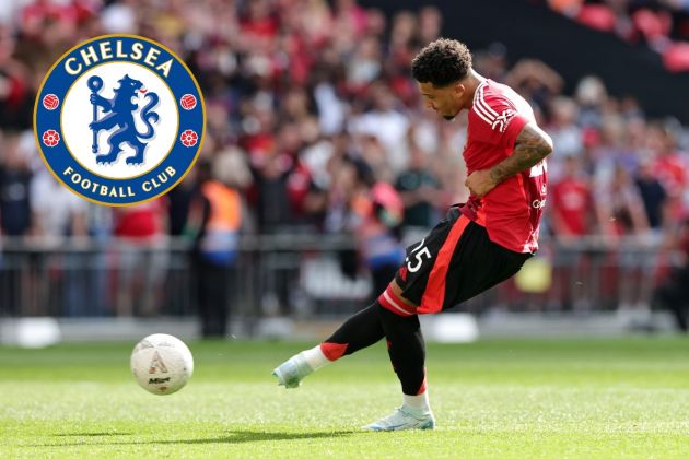 manchester united chelsea jadon sancho image