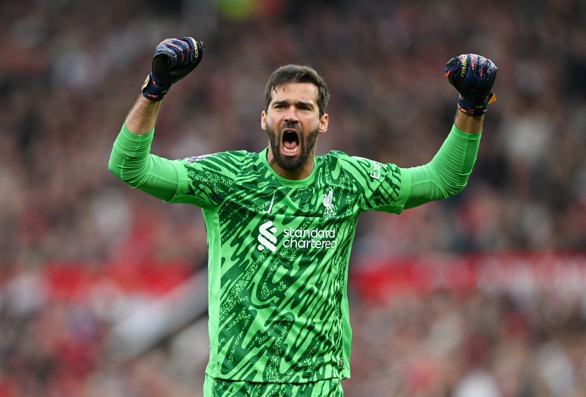 Alisson to return for Liverpool this weekend. (Photo by Michael Regan/Getty Images)