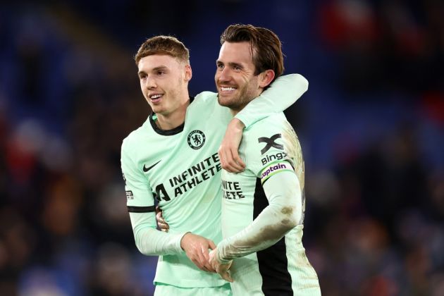 Chelsea's Cole Palmer and Ben Chilwell