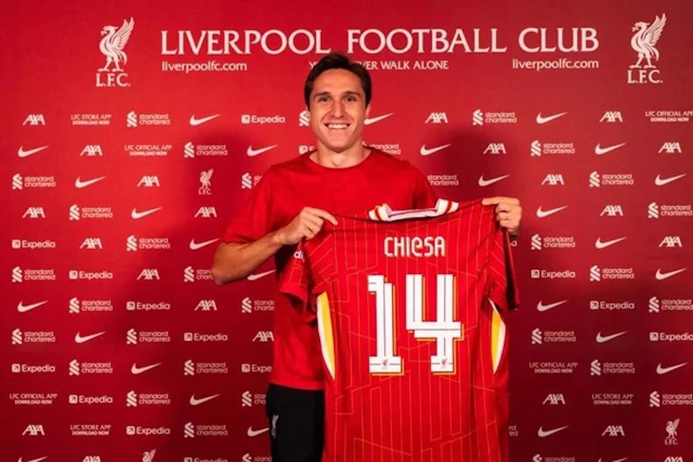 Federico Chiesa joined Liverpool in the summer.