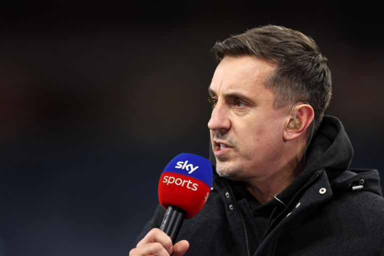 Gary Neville highlights one Arsenal improvement after taking lead vs City