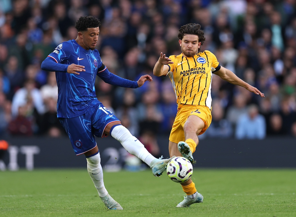 Jadon Sancho has registered more assists in his first three Chelsea games than seven of Man United's players.