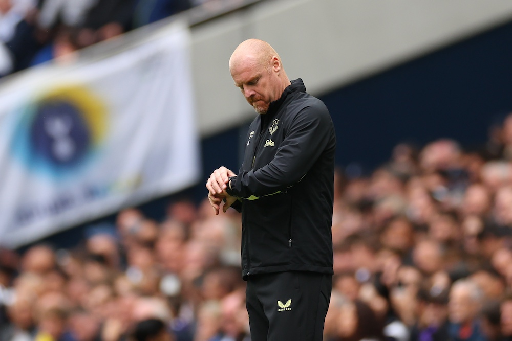 Sean Dyche is safe at Everton for now.