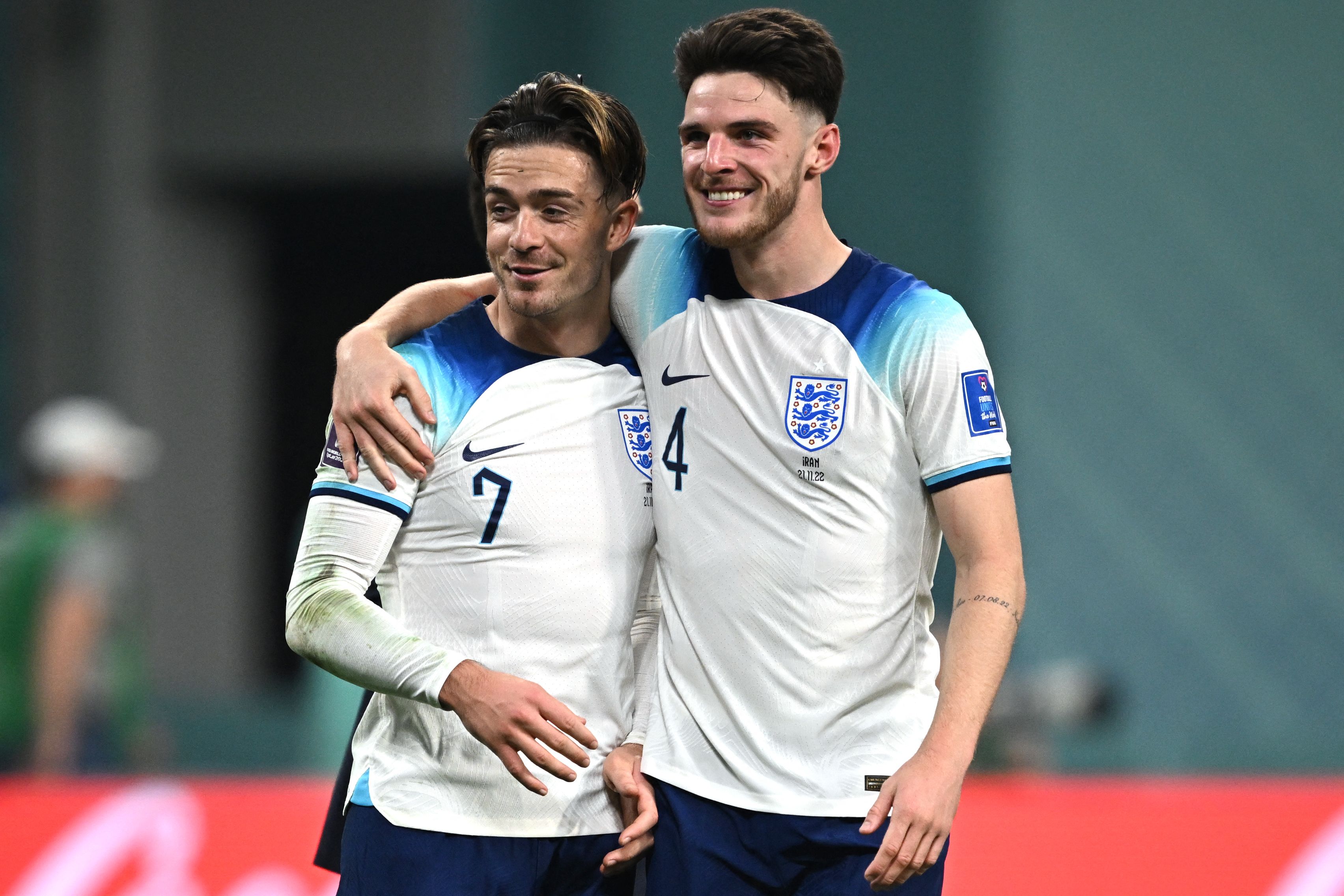 England duo Jack Grealish and Declan Rice used to represent the Republic of Ireland 