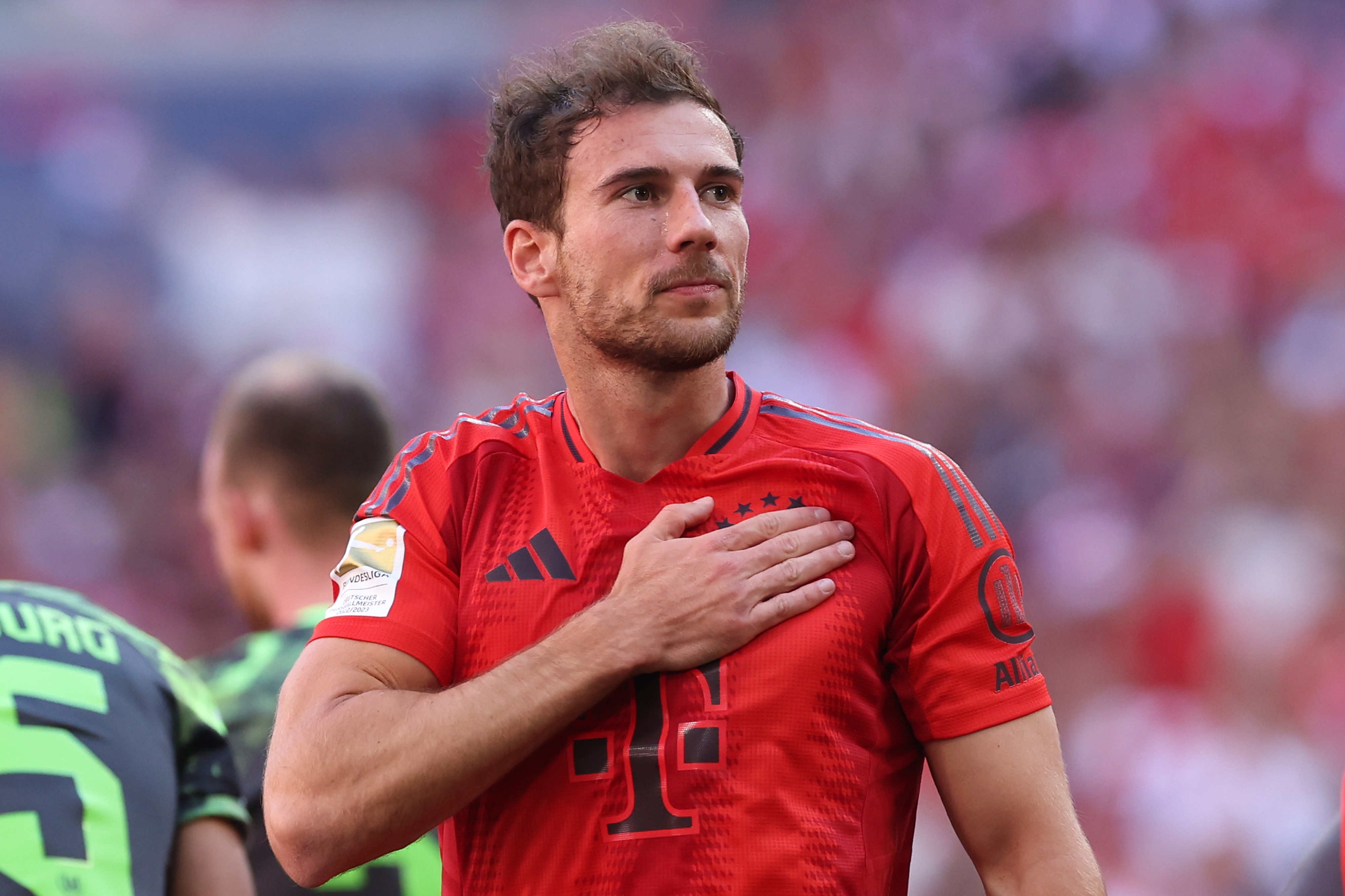 West Ham are interested in Bayern's out-of-favour midfielder, Leon Goretzka (Photo by Alexander Hassenstein/Getty Images)