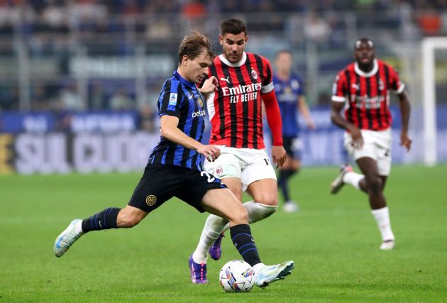 inter vs ac milan barella