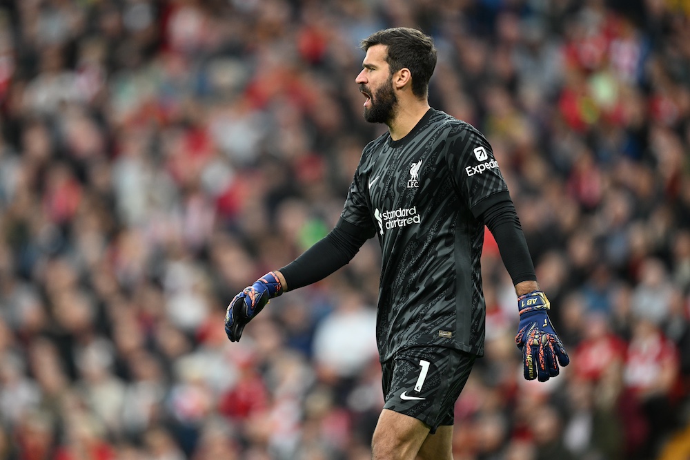 Ibrahima Konate was blamed for Alisson's failure to save Callum Hudson-Odoi's strike.