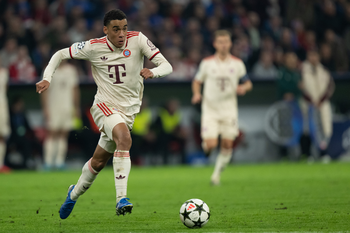 Bayern Munich have begun contract talks with Jamal Musiala (Photo by Sebastian Widmann/Getty Images)