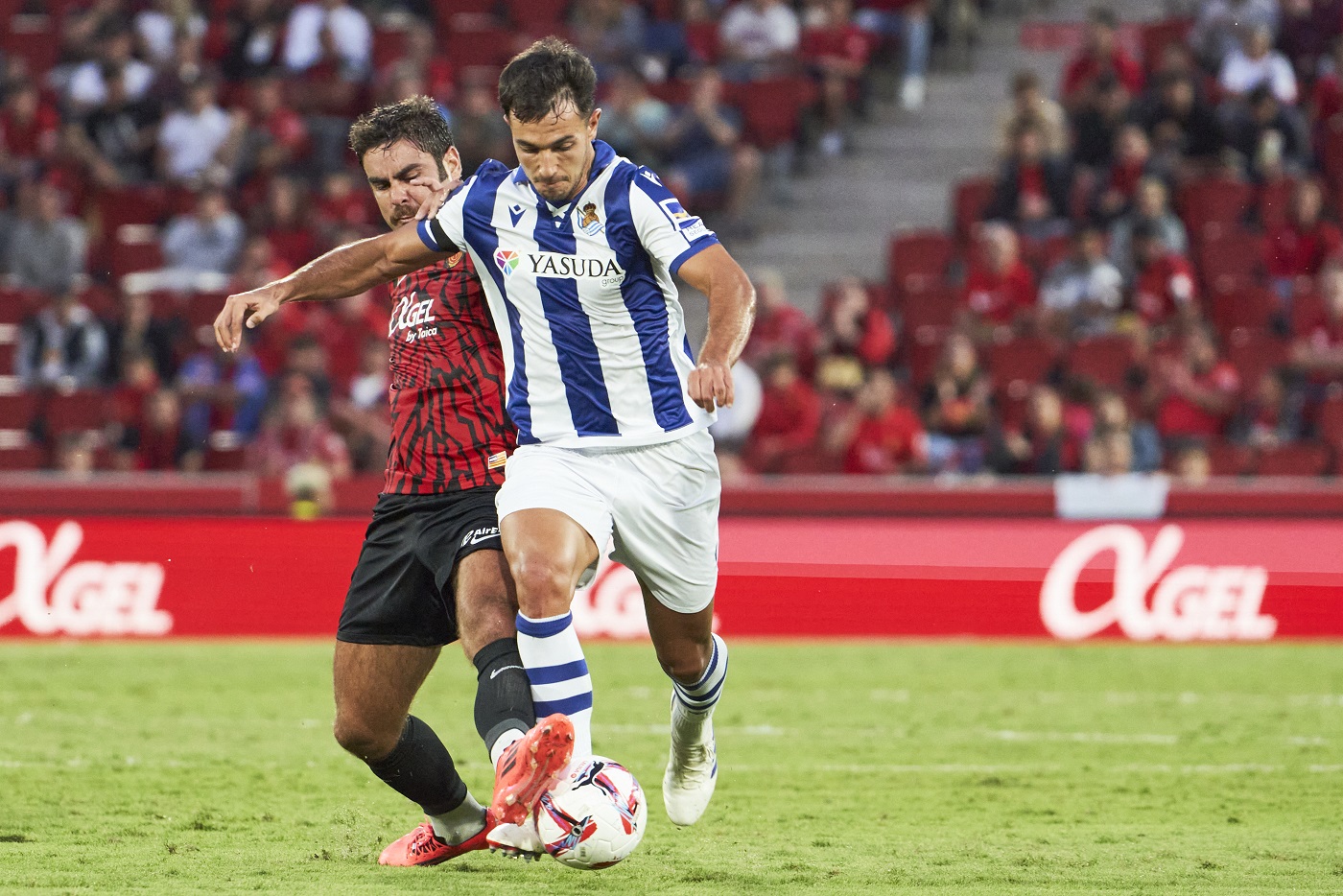 Martin Zubimendi rejected a move to Liverpool in the summer transfer window. (Photo by Rafa Babot/Getty Images)