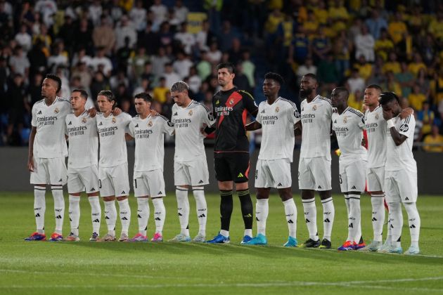 real madrid las palmas line up 2024-25