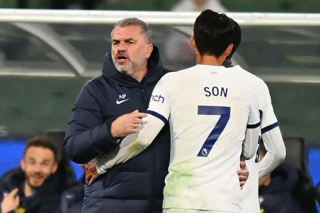 Tottenham Ange Postecoglou Son Heung-min