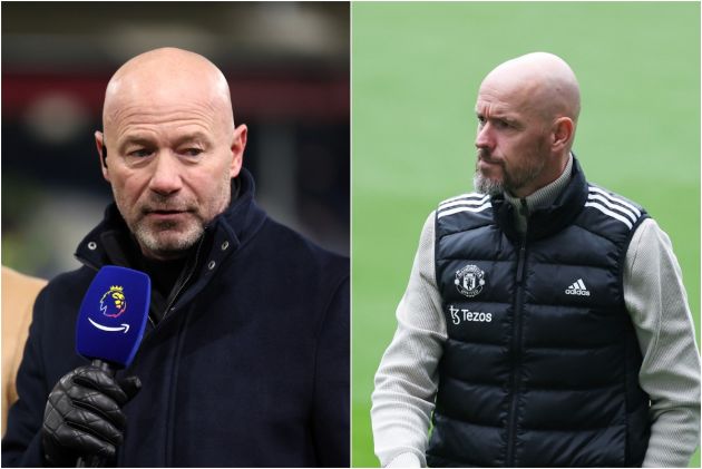 Alan Shearer and Erik ten Hag