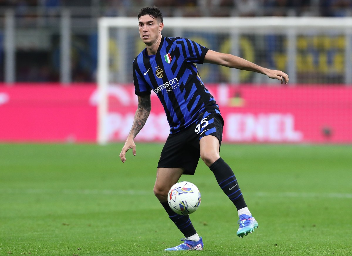 Alessandro Bastoni in Action for Inter Milan