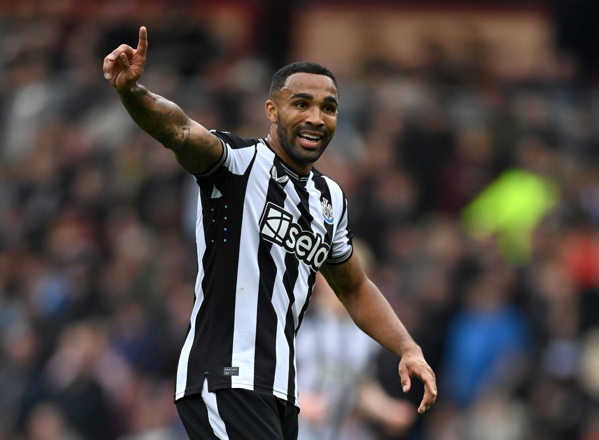 Callum Wilson in action for Newcastle