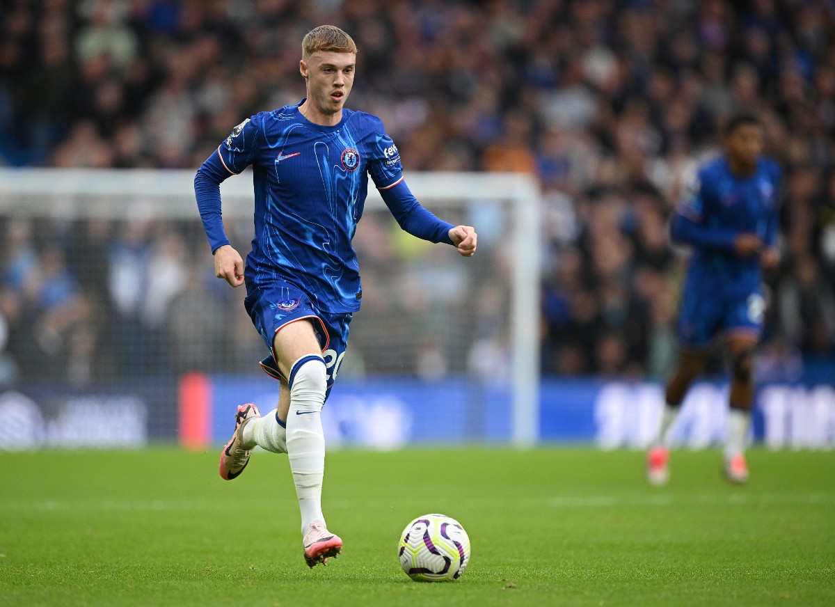 Cole Palmer in action for Chelsea