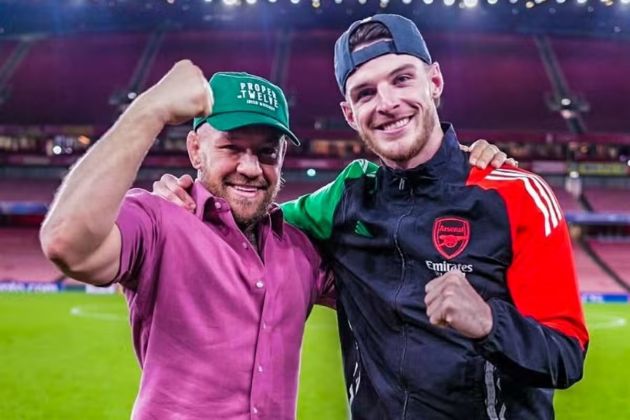 Conor McGregor Declan Rice Arsenal