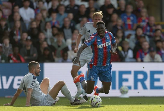 Crystal Palace winger Ismaila Sarr