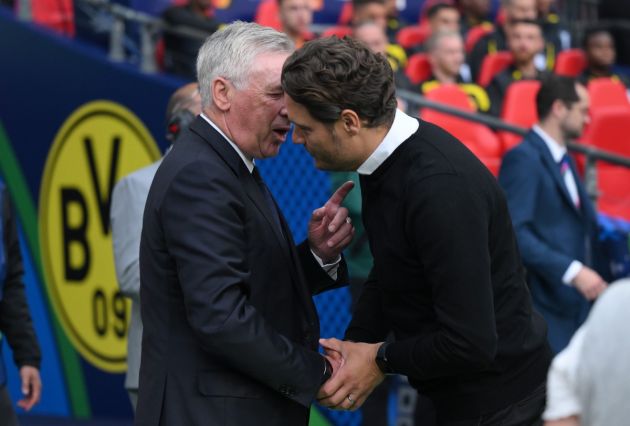 Edin Terzic and Carlo Ancelotti