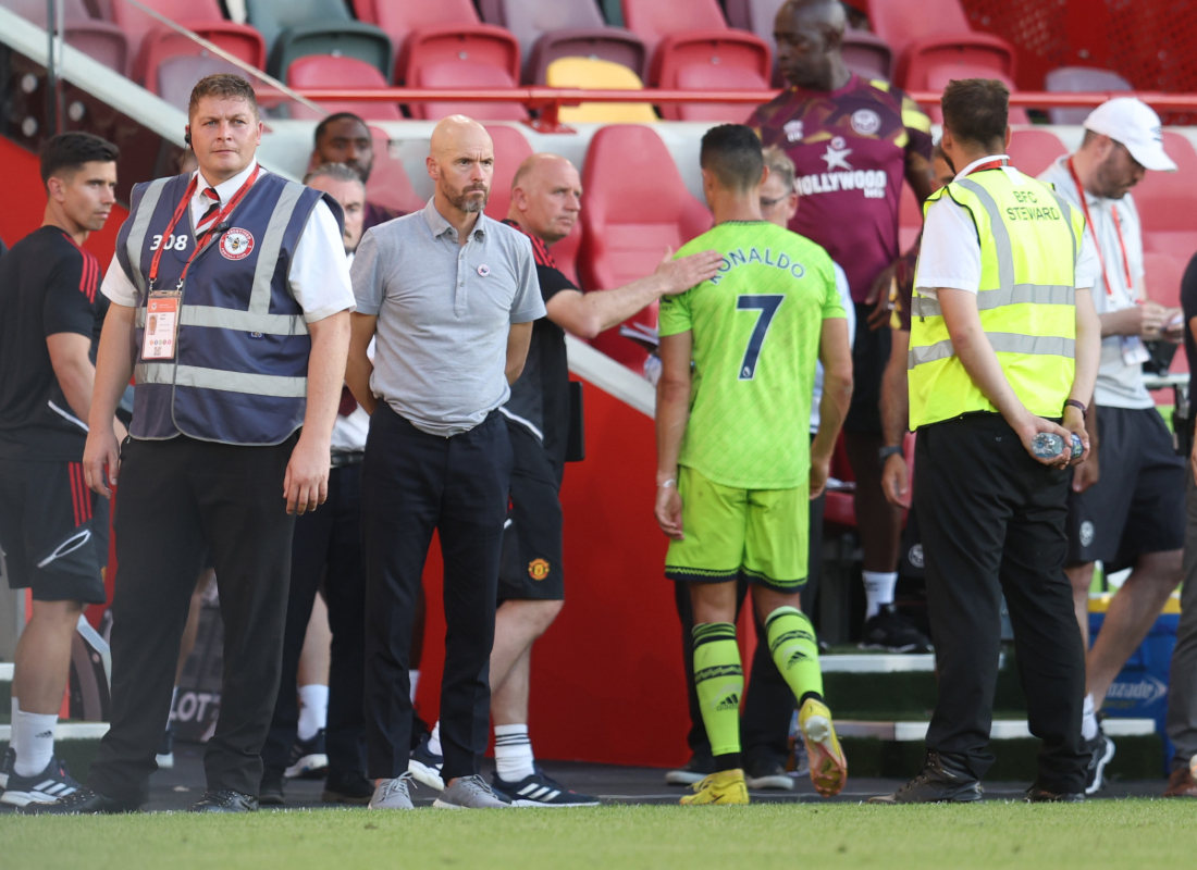 Erik ten Hag Cristiano Ronaldo