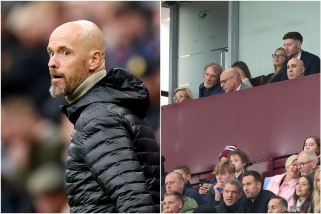 Erik ten Hag and Sir Jim Ratcliffe