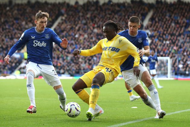 Eberechi Eze in action for Crystal Palace